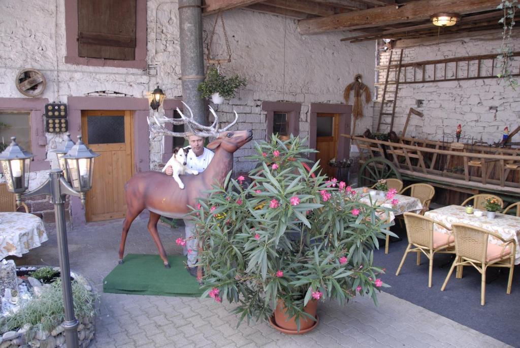 רינגסהיים Gasthaus Zum Hirschen מראה חיצוני תמונה
